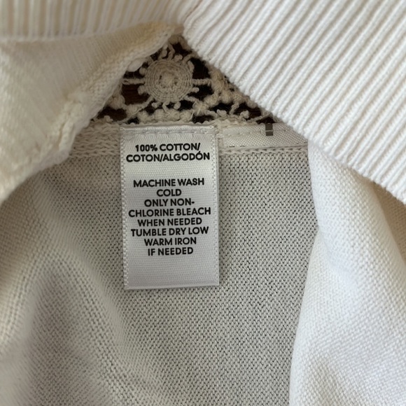 EUC Ann Taylor Loft ivory cardigan - Picture 4 of 4